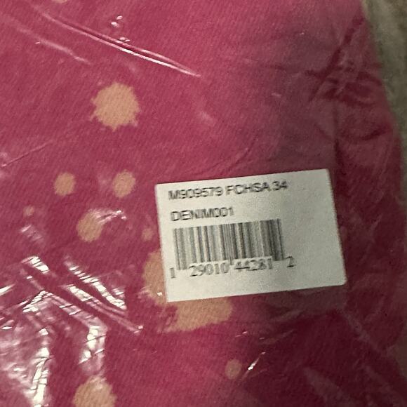 Cotton Citizen 34 Splash Straight Fit Jeans Cotton Blend Stretch Fuscia NWT - Picture 10 of 11